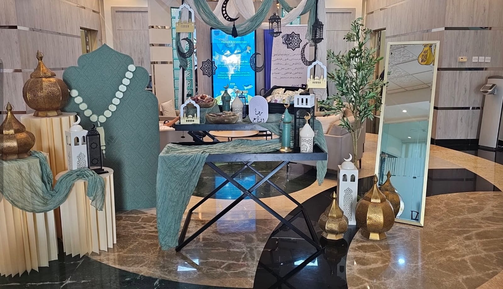 Ramadan School Entrance Decoration