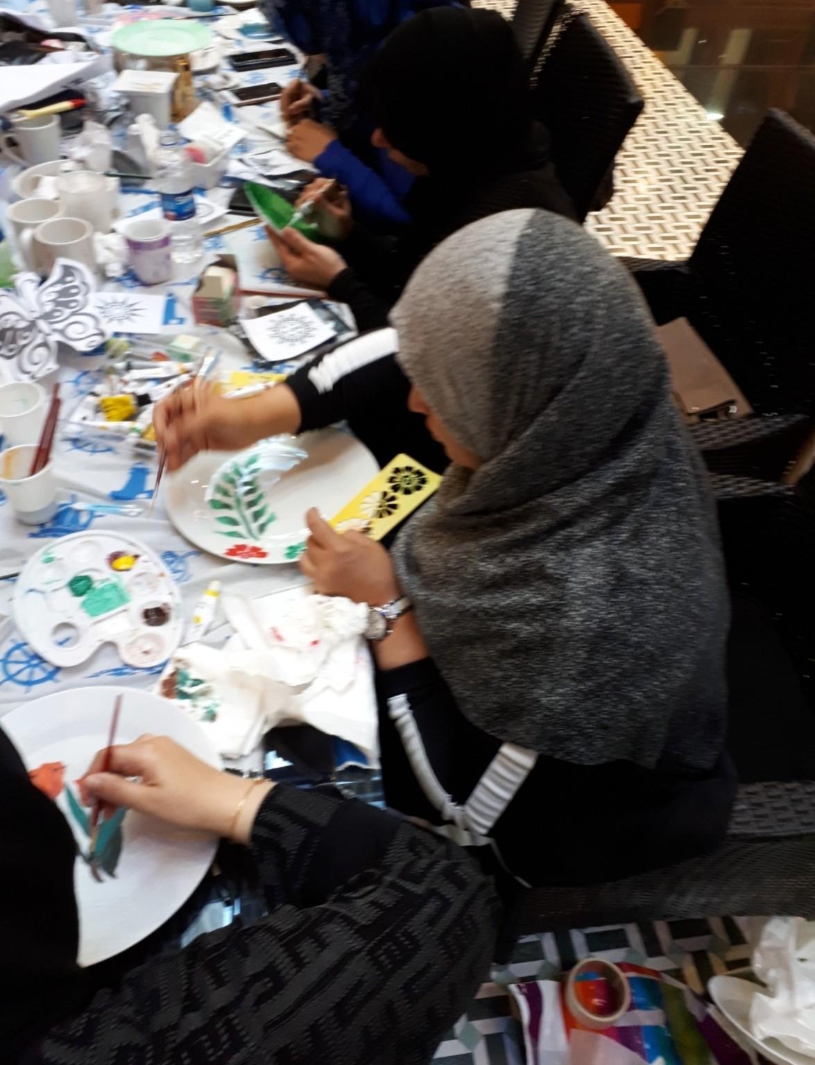 Art workshops for women